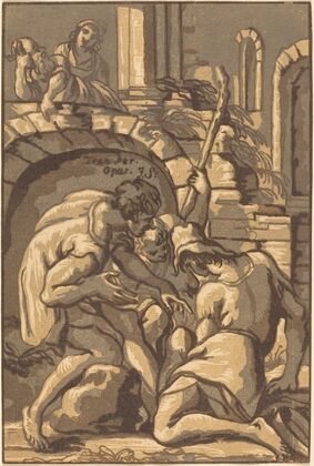 Two Shepherds And A Boy