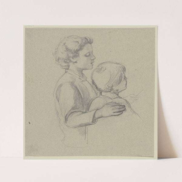 Two singing boys by Jakob Becker