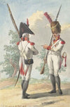 Two Soldiers of the Dutch Royal Grenadier Guard (1808)