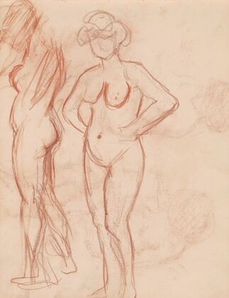 Two Standing Nudes