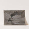 Two steamships by Alfred Rudolph Waud