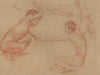 Two studies of boy nudes and studies of hands (1892)