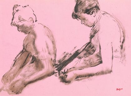 Two Studies of Dancers