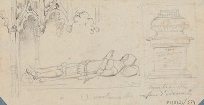 Two Tombs in Westminster Abbey