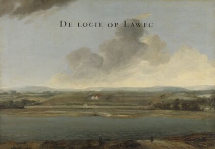 Two Views of Dutch East India Company Trading Posts; Lawec in Cambodia and Banda in the Southern Moluccas (c. 1662 - c. 1663)