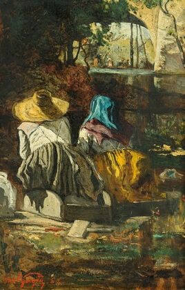 Two washerwomen
