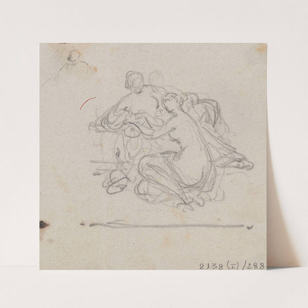 Two Women by Nicaise De Keyser