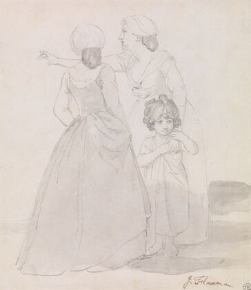 Two Women and a Child