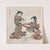Two Women and a Girl Looking at Paintings (1815) by Kubo Shunman