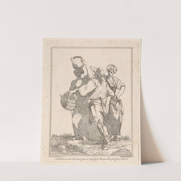 Two Women and a Man by John Hamilton Mortimer