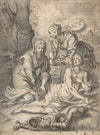 Two Women Annointing the Wounds of Saint Sebastian