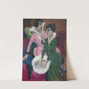 Two Women by a Sink; The Sisters (1913) by Ernst Ludwig Kirchner