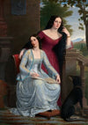 Two Women in an Italian Landscape