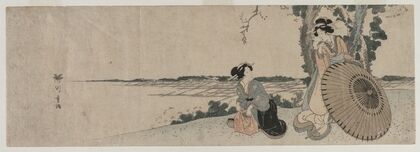 Two Women on a Hilltop (c. late 1810s)