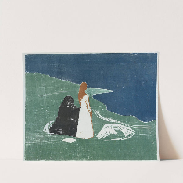 Two Women on the Shore (1898) by Edvard Munch