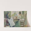 Two Women Sewing by Julian Alden Weir