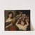 Two young children with a basket of flowers by Elizabeth Emma Soyer