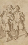 Two Young Page-Boys