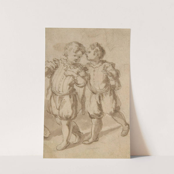 Two Young Page-Boys by Bernardino Rodriguez