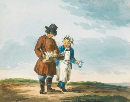 Two Young Street Vendors