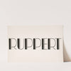 Typographical studies for Ruppert Beer by Winold Reiss