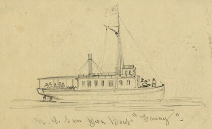 U.S. Gun Boat ‘Fanny’