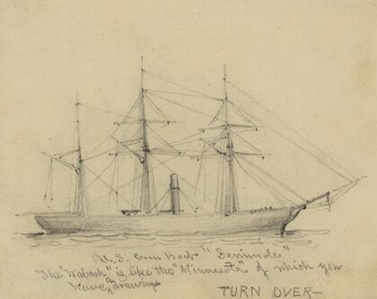 U.S. Gun Boat ‘Seminole’