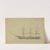U.S. Ship Cumberland by Alfred Rudolph Waud