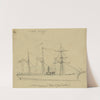 U.S. Transport &#8216;Star of the South&#8217; (1860-1865) by Alfred Rudolph Waud