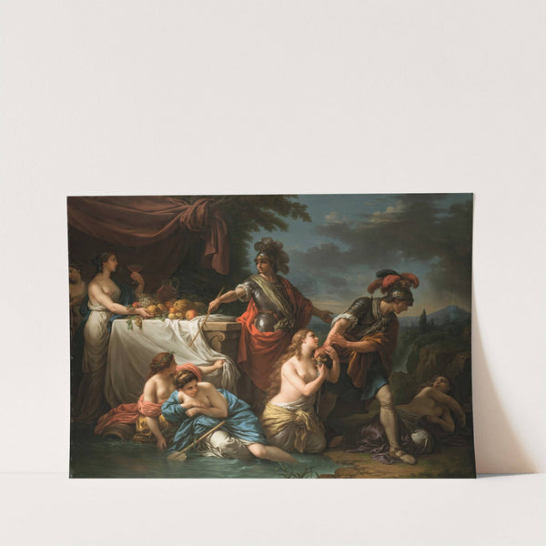 Ubalde et le chevalier Danois (1785) by Louis-Jean-François Lagrenée