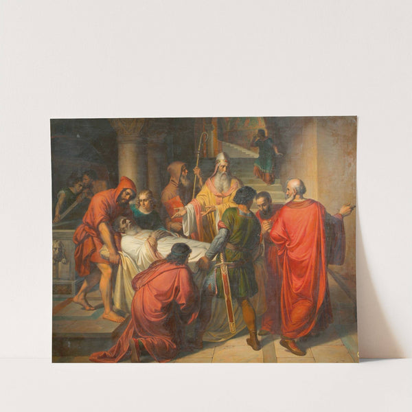 Übergabe des Leichnams des heiligen Markus in Alexandria an die Venezianer by Michael Kovács