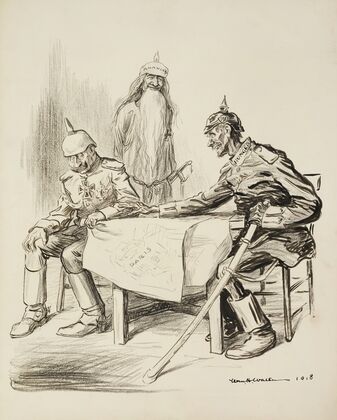 Ueber alles Deutschland. The High Command (1918) — size preview
