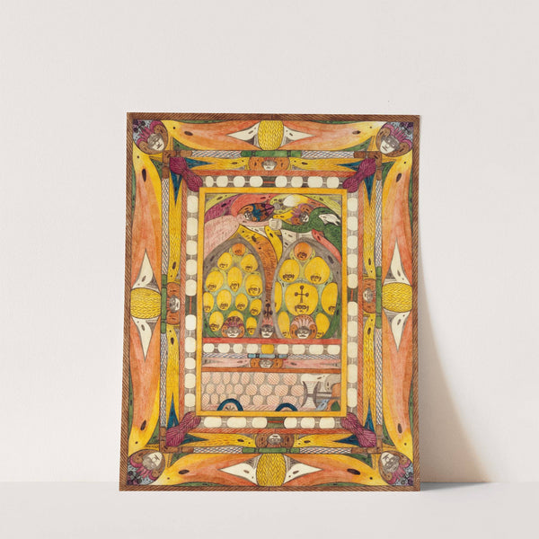 Uhaja von Indien, meine liebe Tauf=Paatinn (1922) by Adolf Wölfli