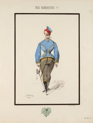 Uhlan de dos (1871)