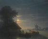 Ukrainian Landscape At Night  