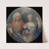 Ulrika Eleonora the Younger (1688-1741), Queen of Sweden &#038; Frederick I (1676-1751), Count of Hesse-Kassel, King of Sweden by Niklas Lafrensen