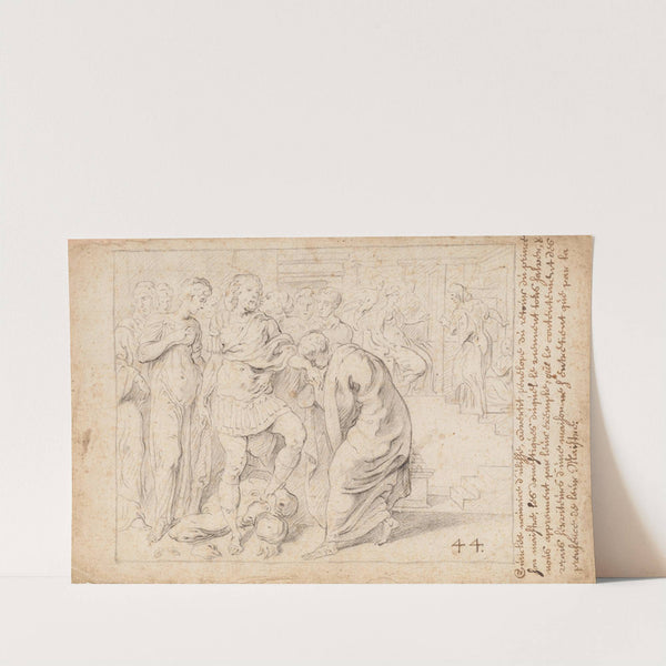 Ulysses receives the Homage of the Loyal Serving-Women by Theodoor van Thulden