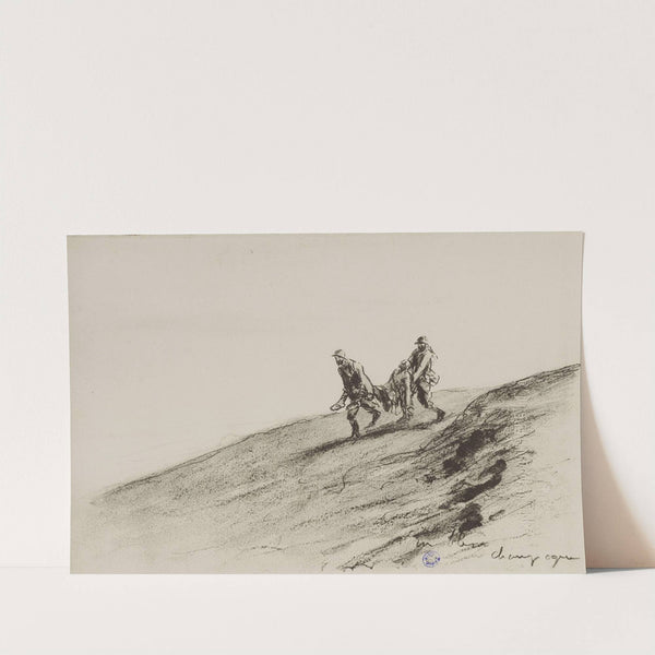 Un blessé. Champagne (1915-1916) by Georges Goursat (Sem)