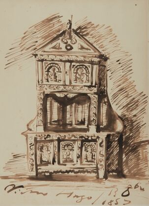 Un buffet (1857)