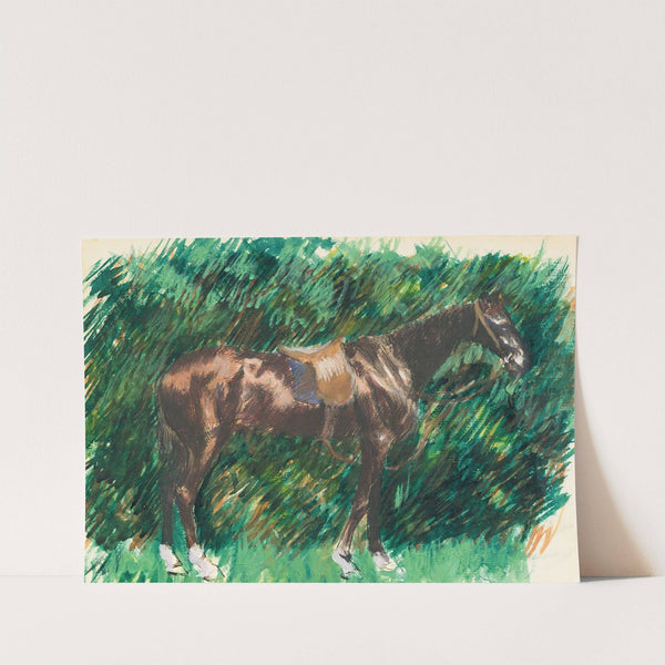 Un Cheval by Pierre-Auguste Renoir