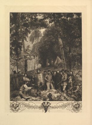 Un Déterrage de Blaireau (1863)
