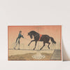 Un dompteur et un cheval sont sur un fil (1889) by Imp. Emile Lévy