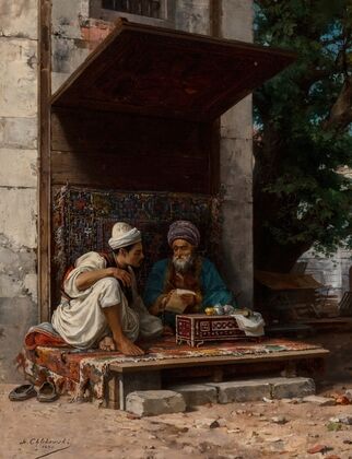 Un écrivain public á Constantinople