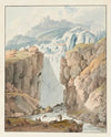 Un Glacier dessinè d’après nature dans le Pais de Ligues grises