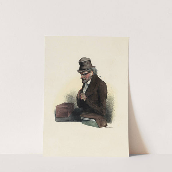 Un harpagon,C’est la clef de ma Cassette by Charles-Joseph Traviès de Villers