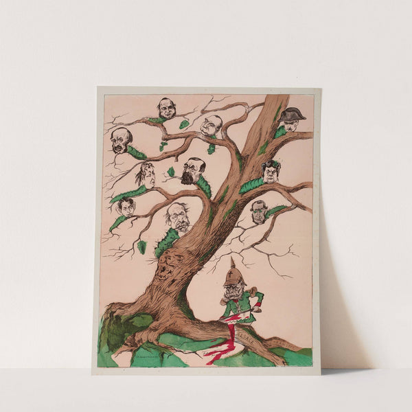 Un nid de chenilles par Faustin. L&#8217;arbre rongé par les Corses reverdira by Faustin Betbeder