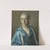 Un Portrait D&#039;une Dame Avec Une Robe Bleue Et Col De Dentelle by Jean-Etienne Liotard