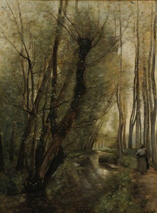 Un ruisseau; environs de Beauvais