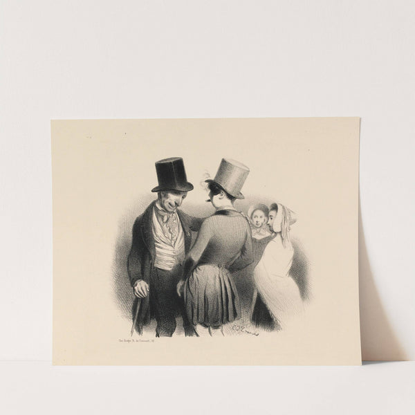 Un scélérat de neveu.Qu’en dites-vous mon concle by Charles-Joseph Traviès de Villers