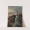 Un Soir À La Mer by Alfred Stevens